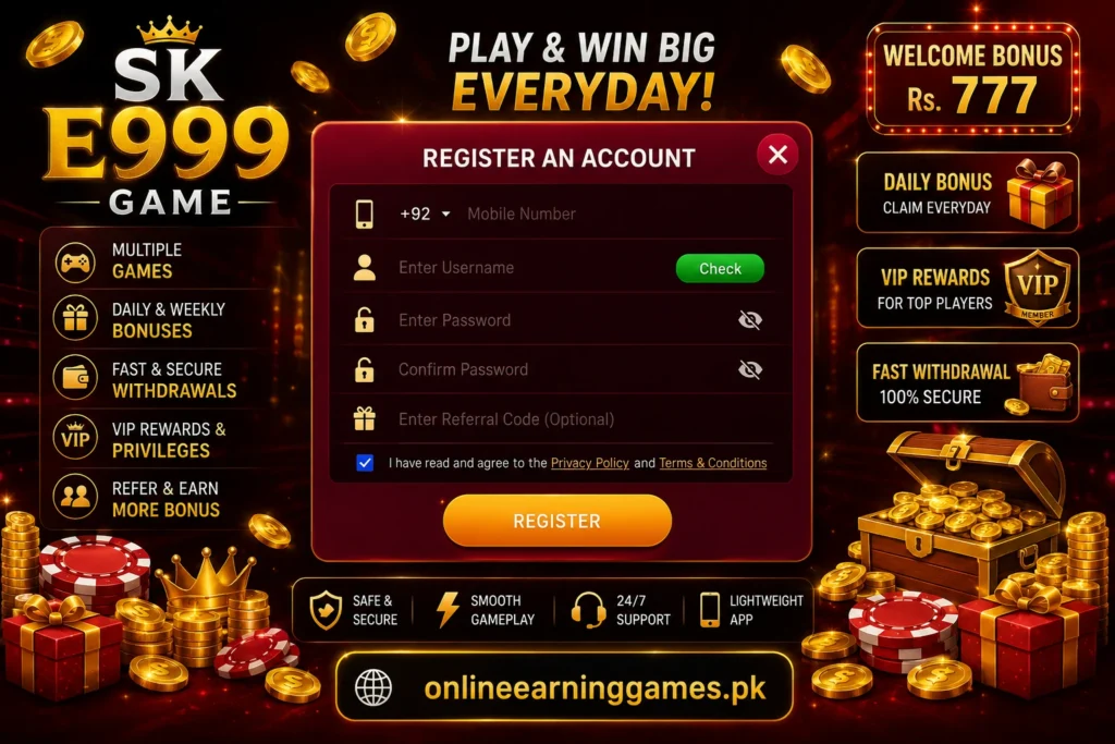 SK E999 Game Apk
