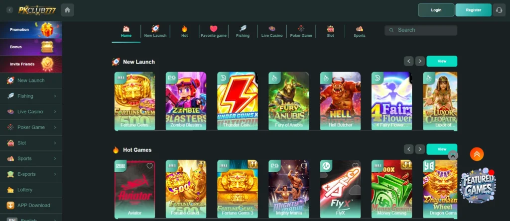 Pkclub777 Game image