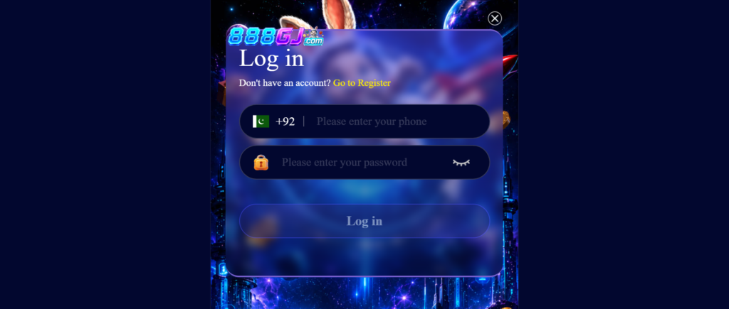 888GJ Game interface screenshot